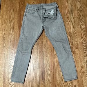 Women’s Levi’s. 501 Skinny. Light Grey Color